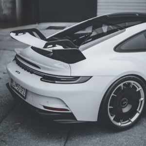 CARBON FIBER AERO DISC SET PORSCHE 911 GT3 (992) Fits OEM WEISSACH WHEELS ONLY