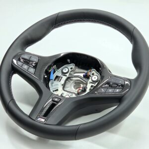 M SPORT STEERING WHEEL LEATHER HEATED CARBON TRIM 21-24 OEM BMW M3 G80 9882677