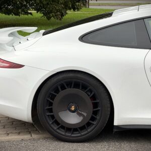 CARBON FIBER AERO DISC SET PORSCHE 911 Carrera GTS FITS OEM WHEELS ONLY